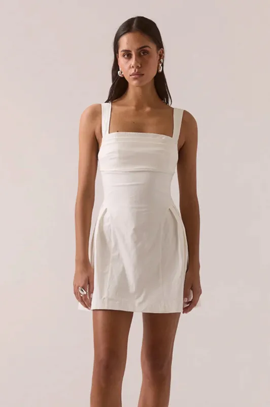 Sovere - Nixie Mini Dress Vanilla