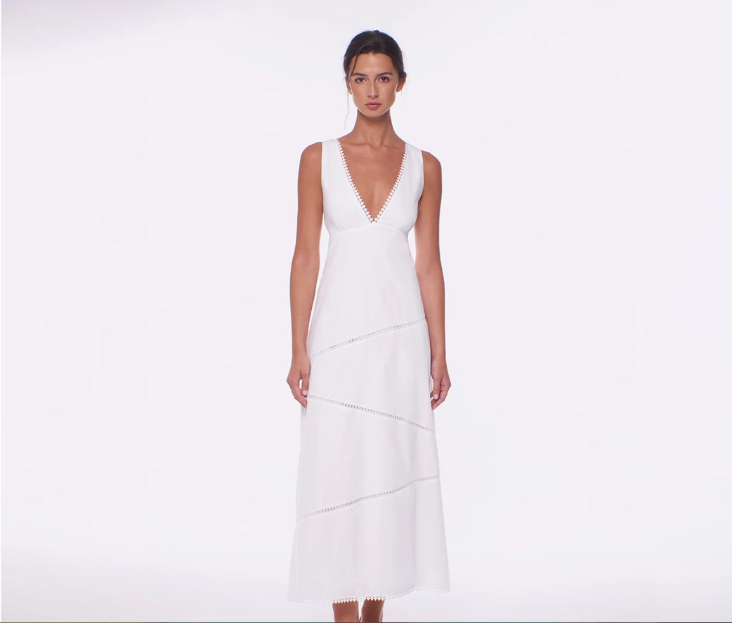 Peixoto - Jenna Dress White