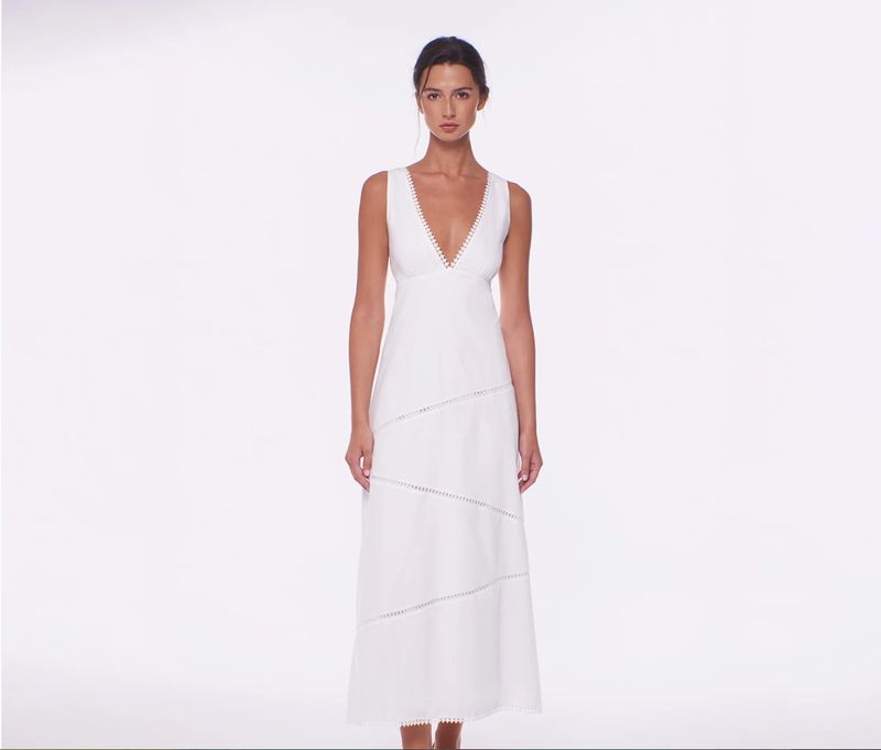 Peixoto - Jenna Dress White