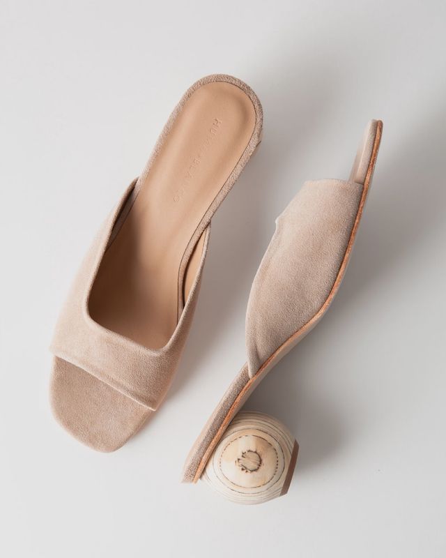 Huma Blanco - Noa Latte Suede