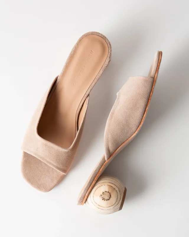 Huma Blanco - Noa Latte Suede