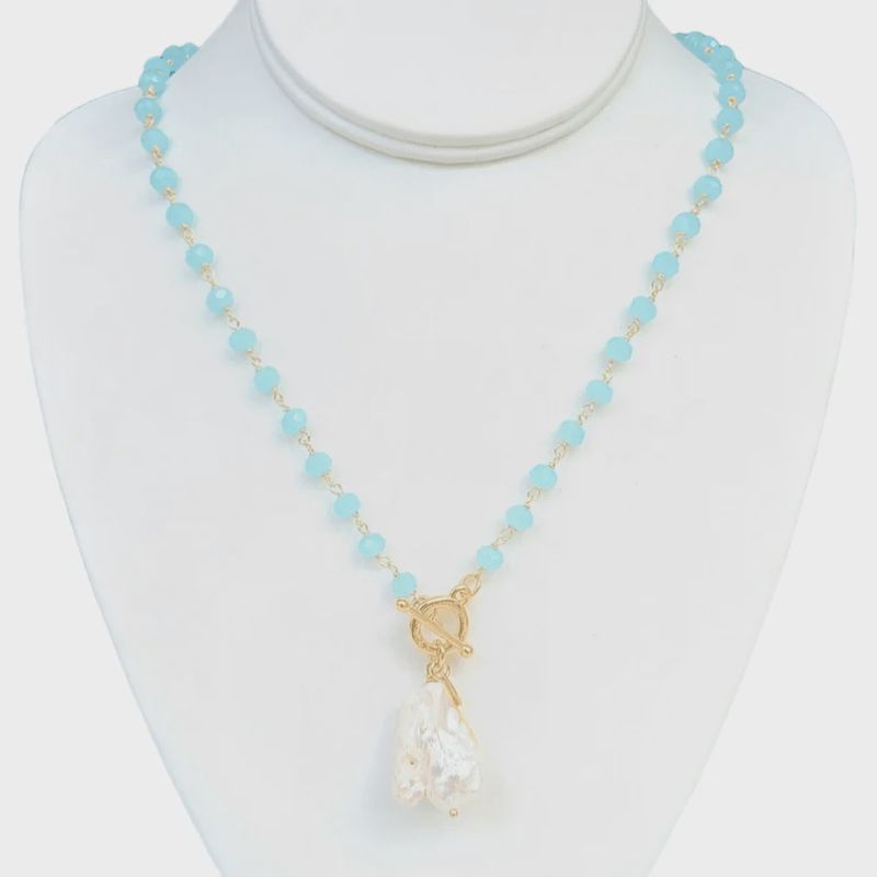 LPL Creations - Hallmark Necklace - Teal 20”