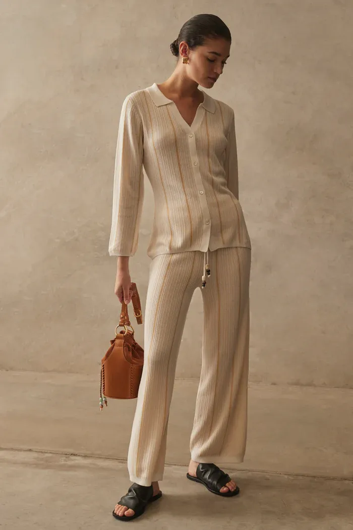 Sancia - Briar Knit Shirt Bisque