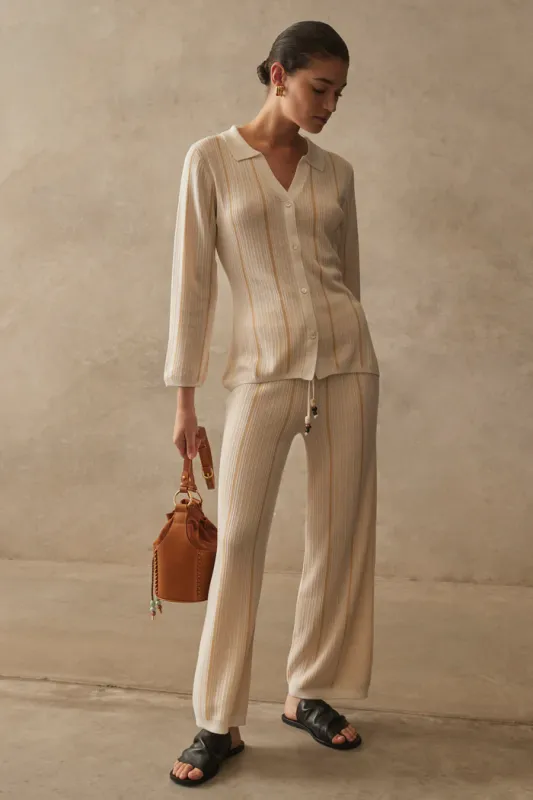 Sancia - Briar Knit Shirt Bisque