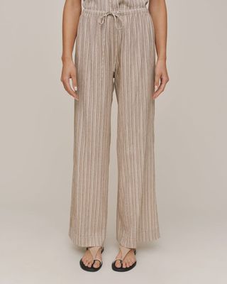 Bella Dahl - Side Slit Beach Pant Driftwood