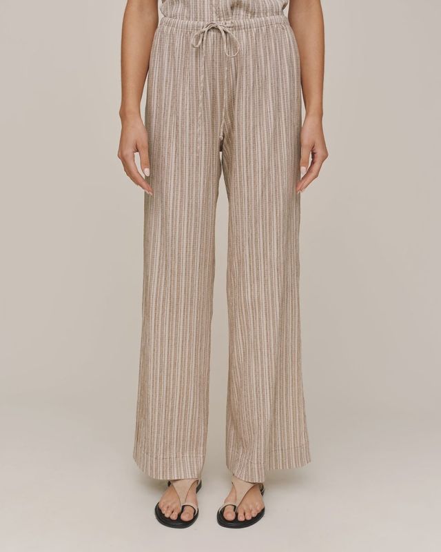 Bella Dahl - Side Slit Beach Pant Driftwood