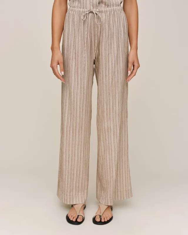 Bella Dahl - Side Slit Beach Pant Driftwood