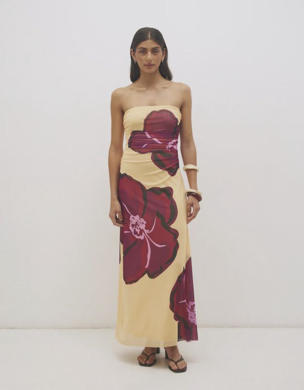 MON RENN - Caldera Maxi Dress Hothouse Floral