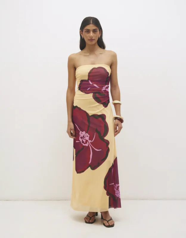 MON RENN - Caldera Maxi Dress Hothouse Floral