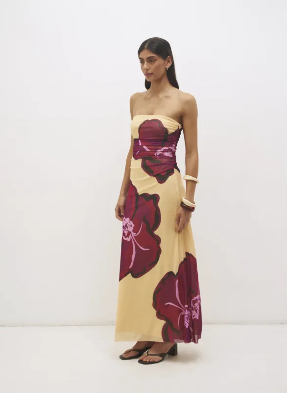 MON RENN - Caldera Maxi Dress Hothouse Floral