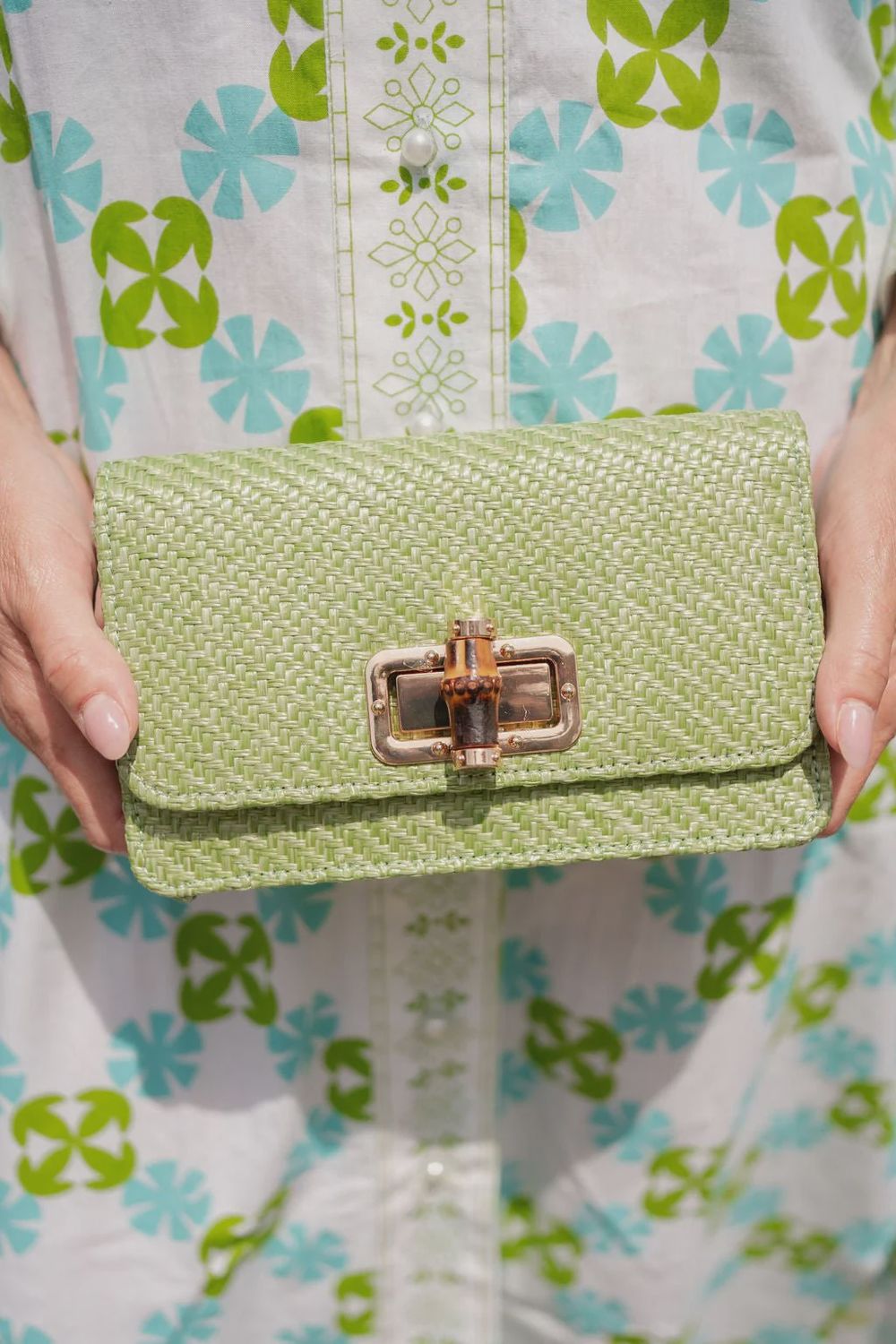 Lisi Lerch - Green Lilly Clutch