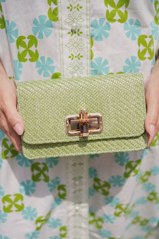 Lisi Lerch - Green Lilly Clutch