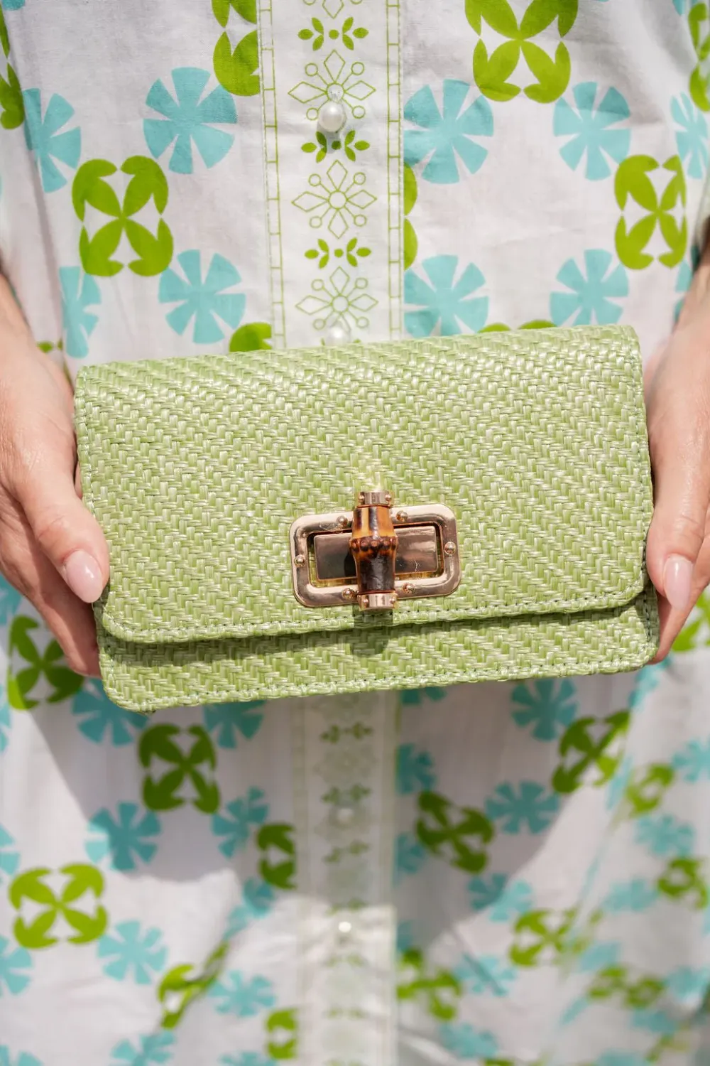 Lisi Lerch - Green Lilly Clutch