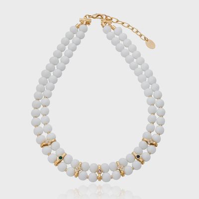 Cristina Sabatini - Palazzo Grassi Necklace White Agate