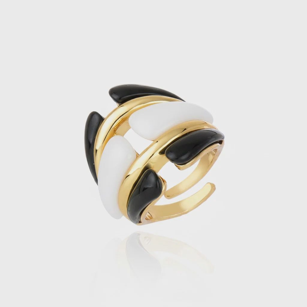 Cristina Sabatini - Portinari Ring Black & White