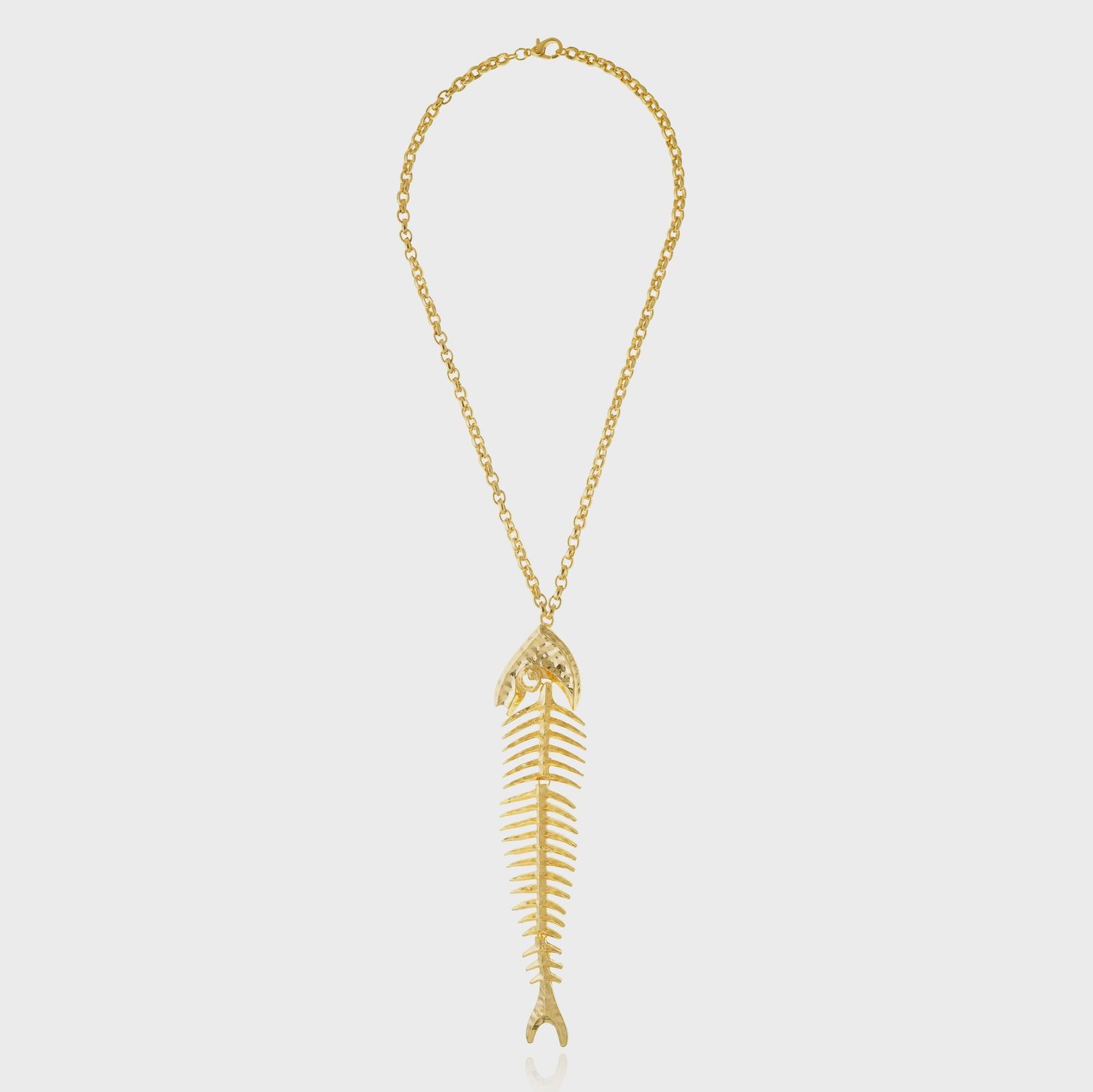 Cristina Sabatini - Patmos Fish Necklace Gold