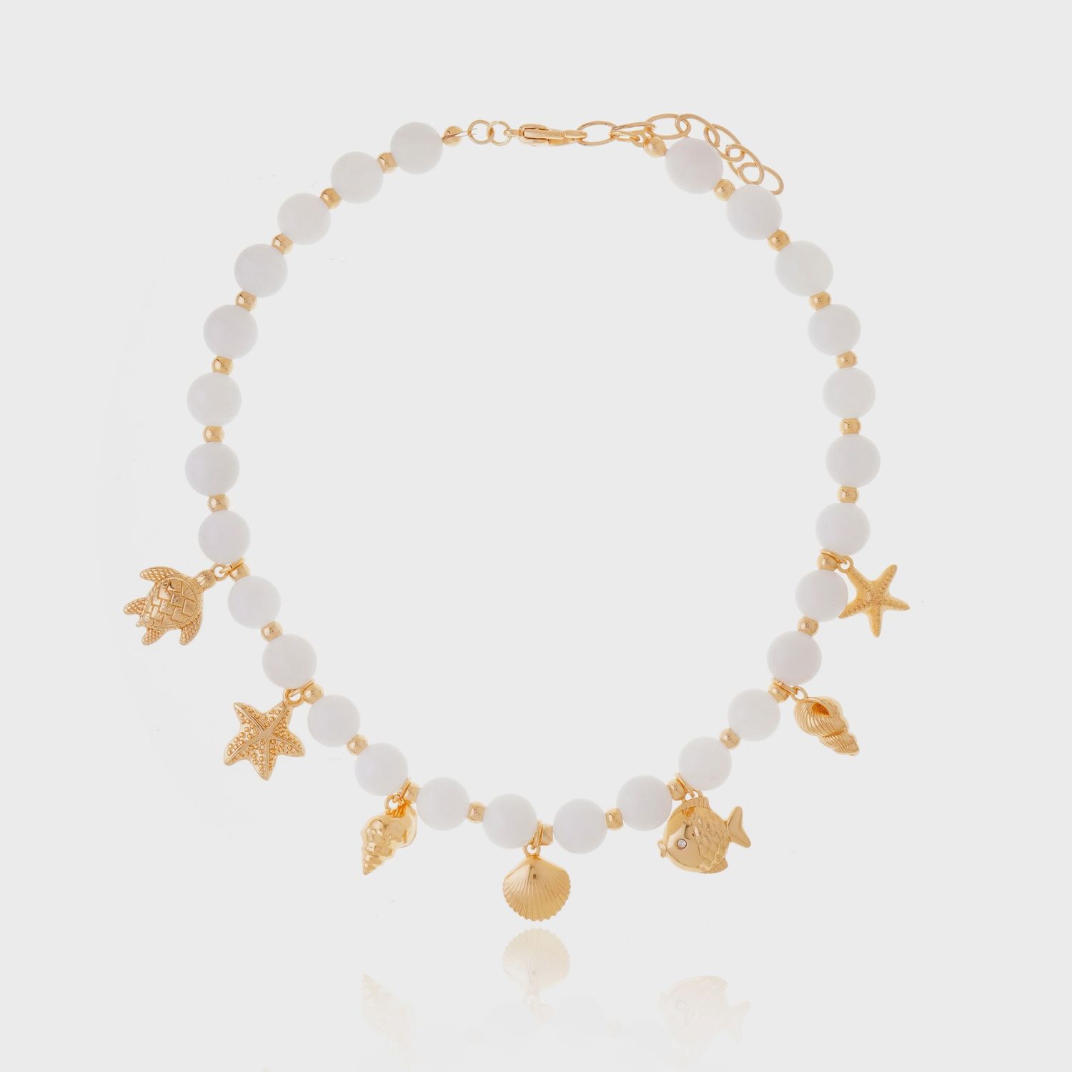 Cristina Sabatini - Elba Necklace White Stones