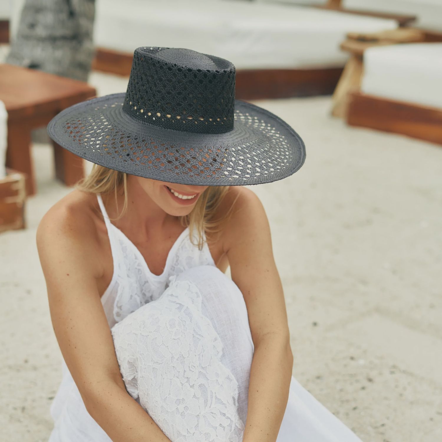 Maki Palmata - Ray Hat Black Maki Palmata - Ray Hat Black