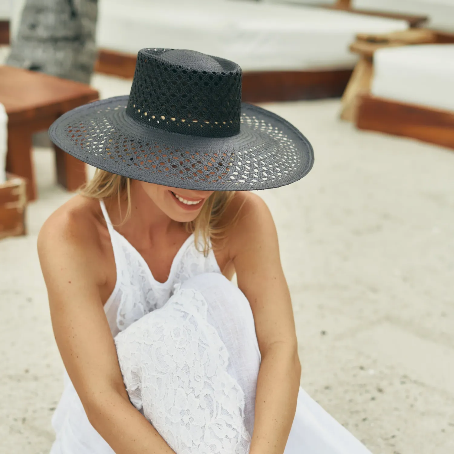 Maki Palmata - Ray Hat Black