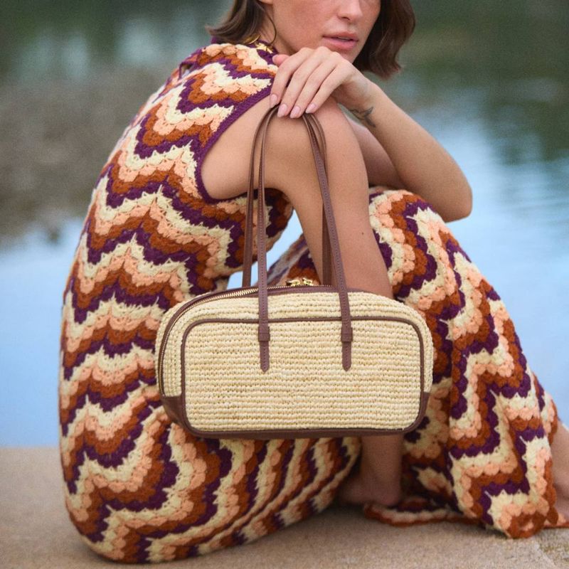 Poolside - Bowler Bag Natural