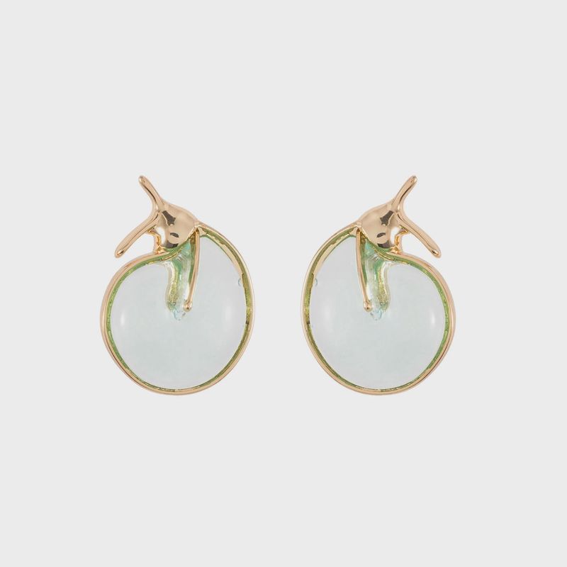 Mignonne Gavigan - Cara Studs Seafoam Gold