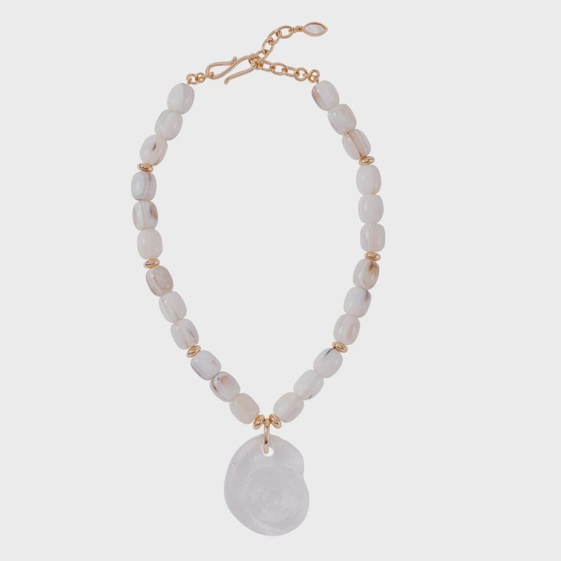 Mignonne Gavigan - Claudia Necklace Gold Neutral