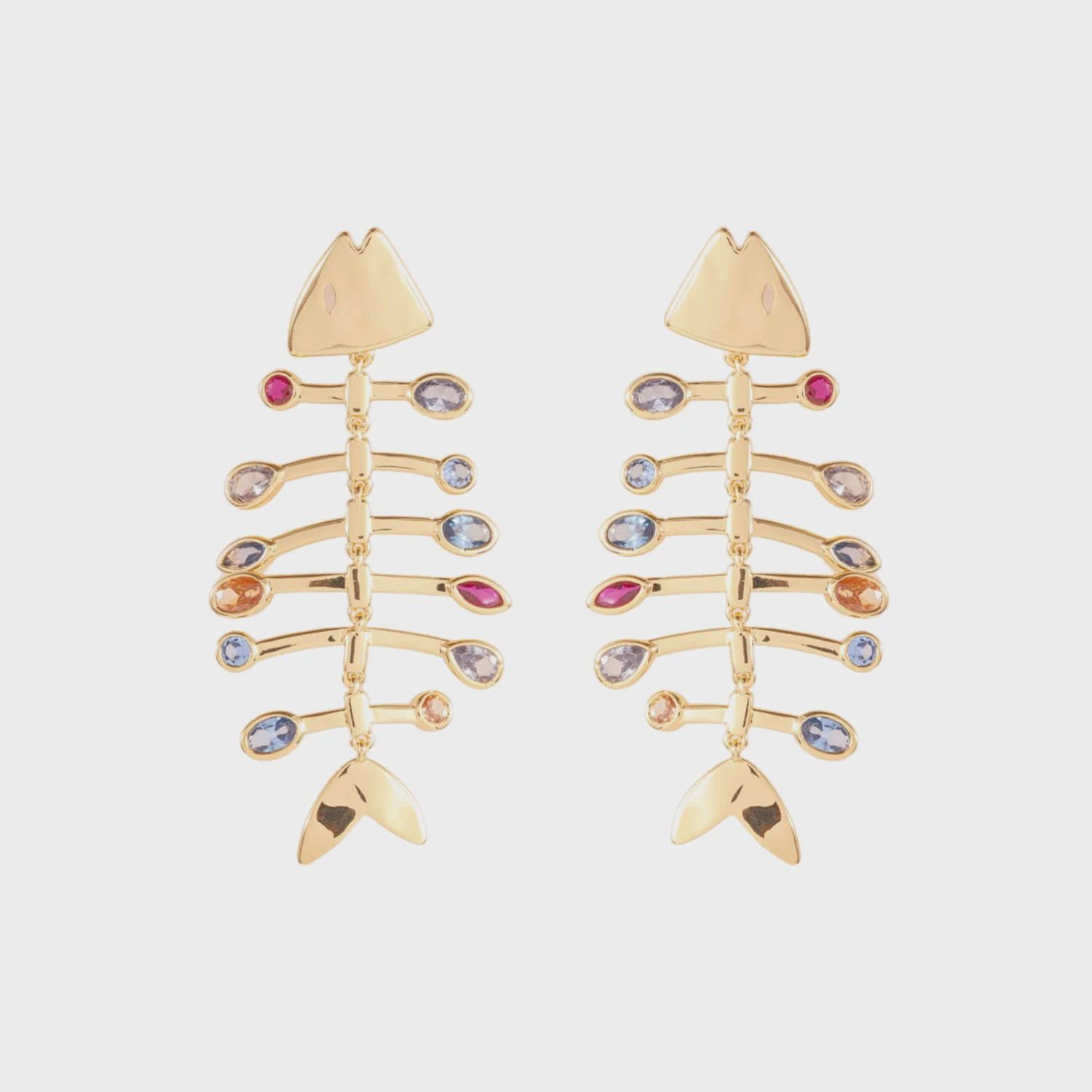 Mignonne Gavigan - Josefina Earrings Gold Multi