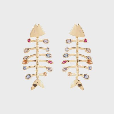 Mignonne Gavigan - Josefina Earrings Gold Multi