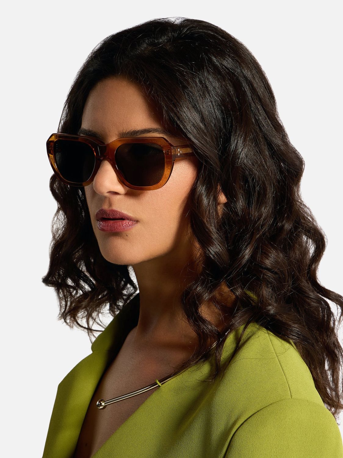Alan Hammond - Ace Women's Sunglasses Yellow/Grey