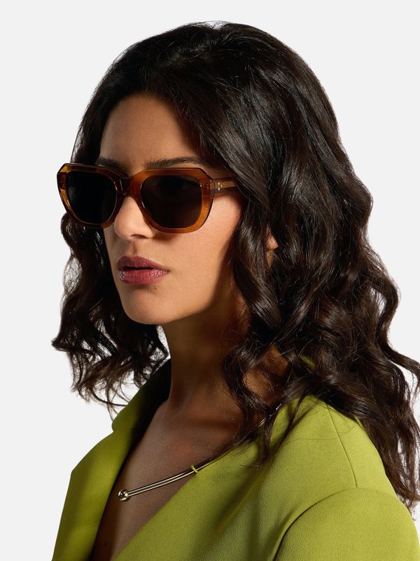Alan Hammond - Ace Women's Sunglasses Yellow/Grey