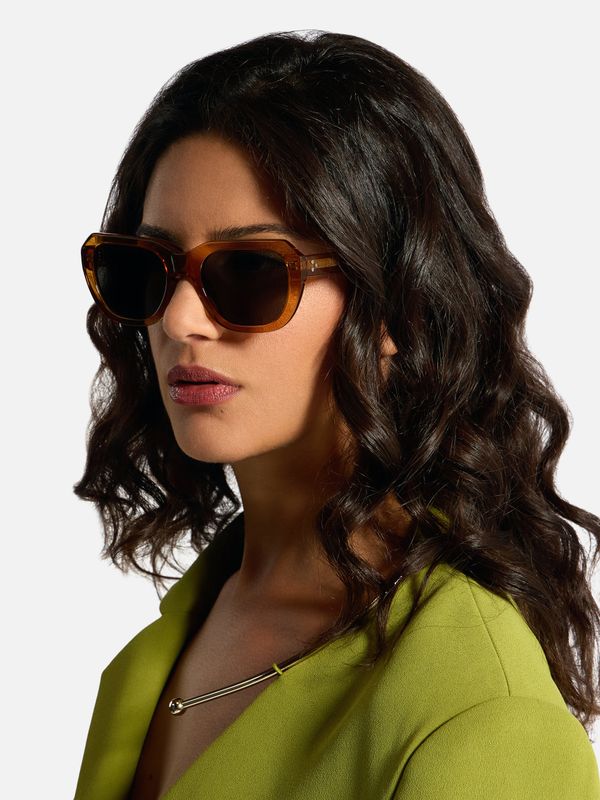 Alan Hammond - Ace Women's Sunglasses Yellow/Grey