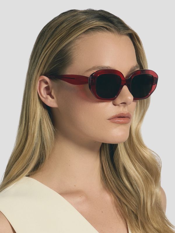 Alan Hammond - Beau Women's Sunglasses Red/Grey