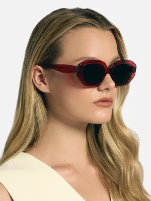 Alan Hammond - Beau Women's Sunglasses Red/Grey