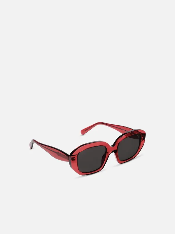 Alan Hammond - Beau Women's Sunglasses Red/Grey