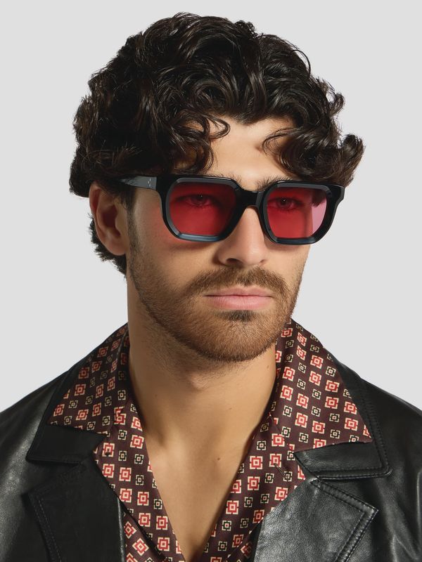 Alan Hammond - Ardmore Men's Sunglasses Black/Rose