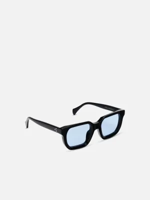 Alan Hammond - Ardmore Men's Sunglasses Black/Blue