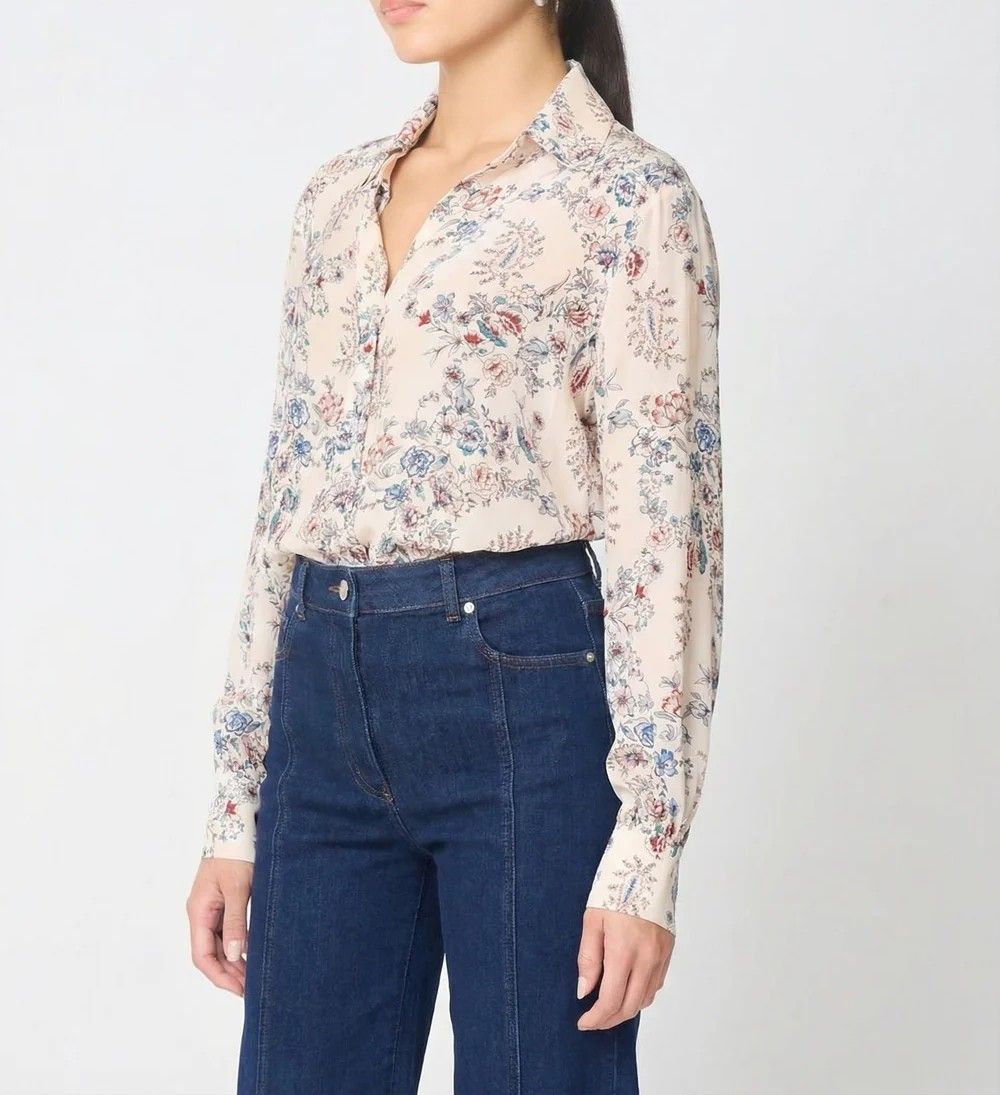 Gilner Farrar - Lara Blouse Windsor Print Gilner Farrar - Lara Blouse Windsor Print