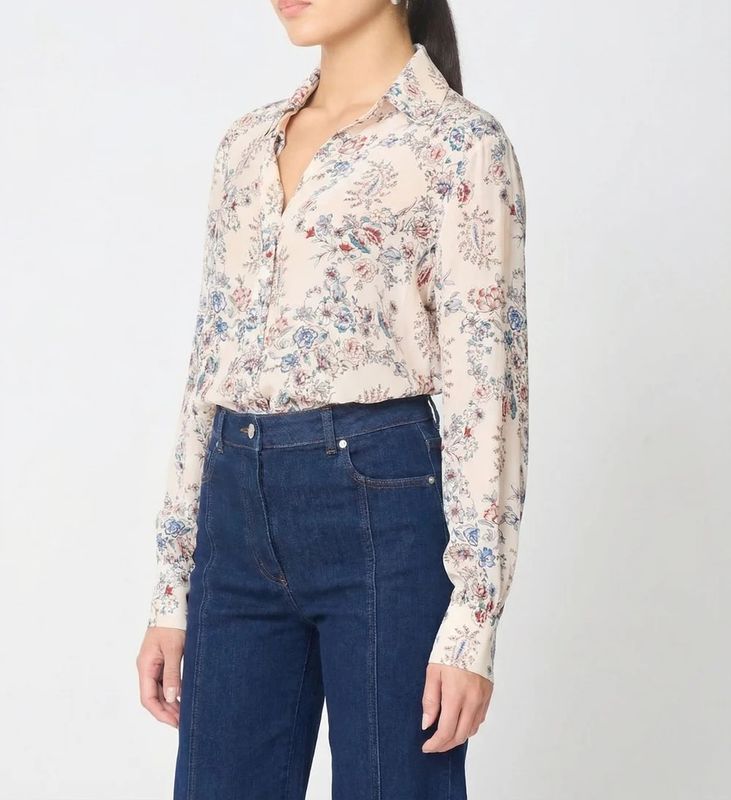Gilner Farrar - Lara Blouse Windsor Print