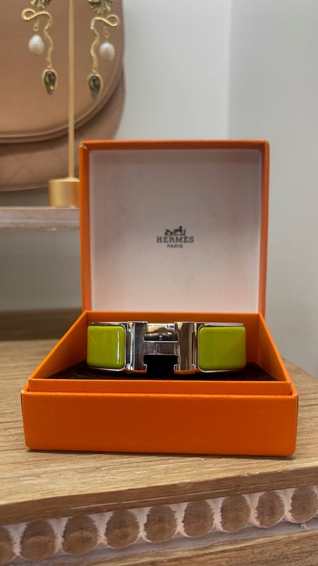Hermes - Clic Clac H Bracelet Kiwi