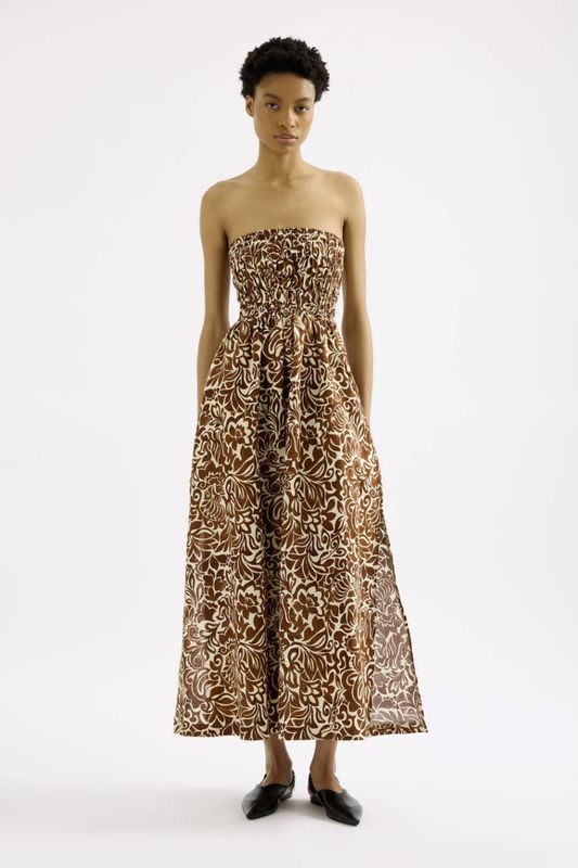 Nude Lucy - Florense Shirred Maxi