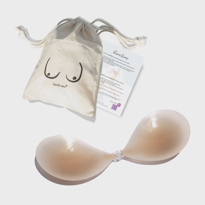 Boob-eez - Silicone Stick-On Bra Light Tint