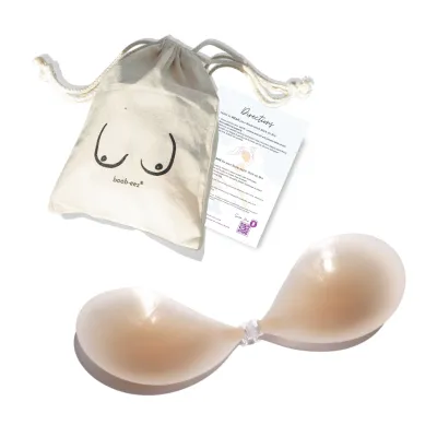 Boob-eez - Silicone Stick-On Bra Light Tint