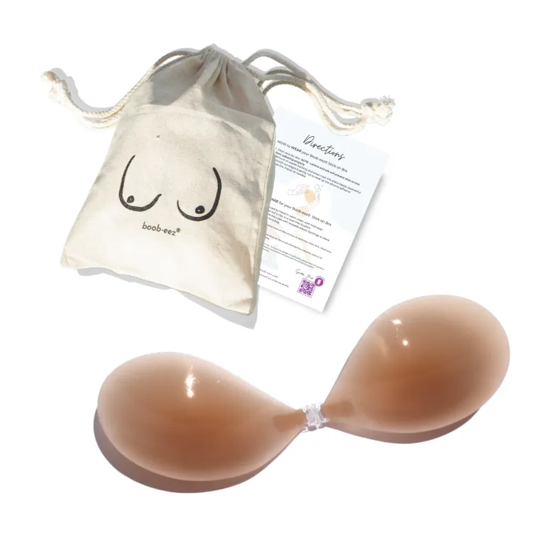 Boob-eez - Silicone Stick-On Bra Medium Tint