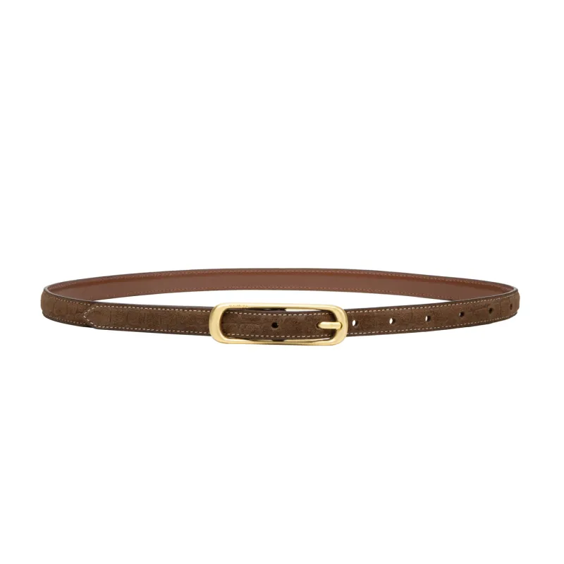 Sancia - Aya Belt Portobello Croc