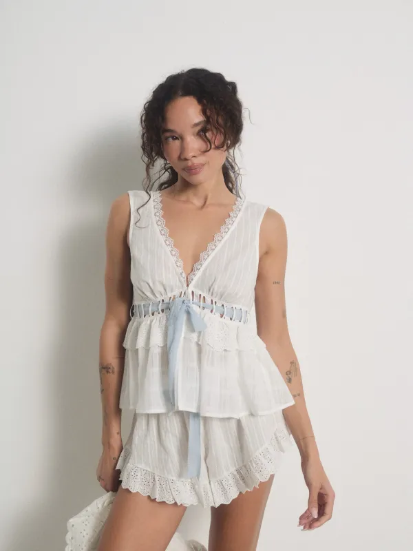 For Love & Lemons - Jia Sleep Top