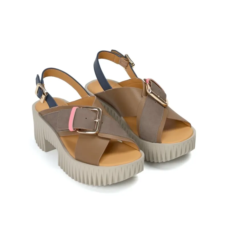 4CCCCEES - Plia Juno Mud Cow Leather