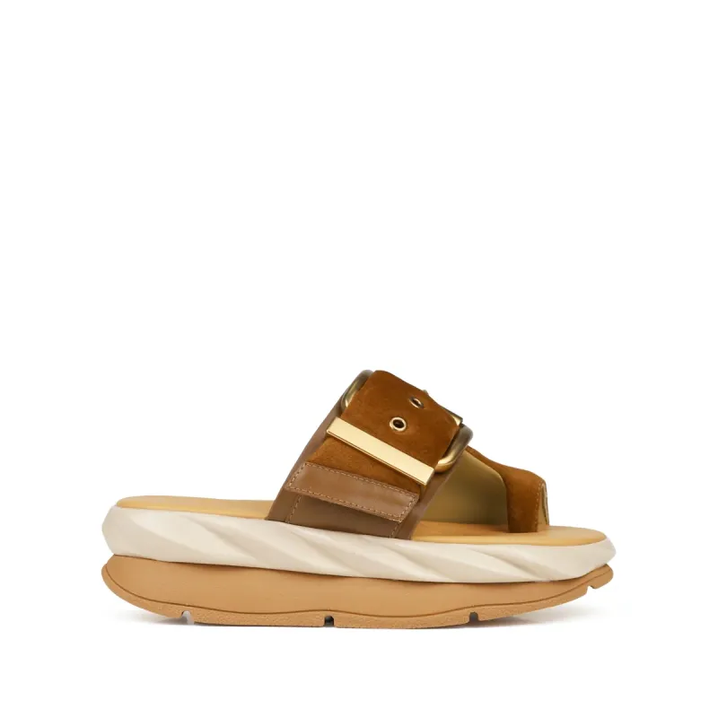 4CCCCEES - Mellow Glow Brown Sheep Leather