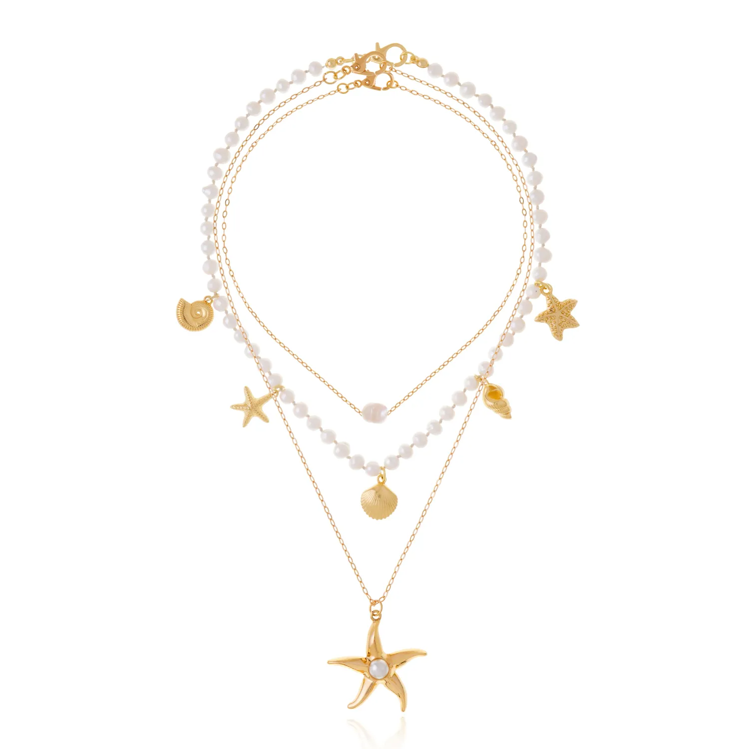 Cristina Sabatini - Antibes Trio Necklace