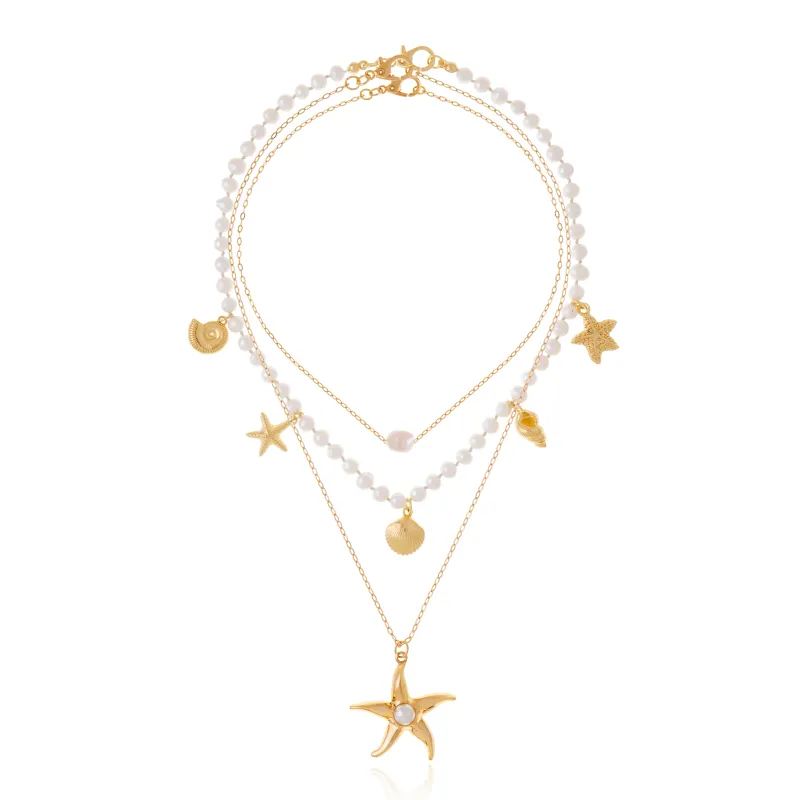 Cristina Sabatini - Antibes Trio Necklace