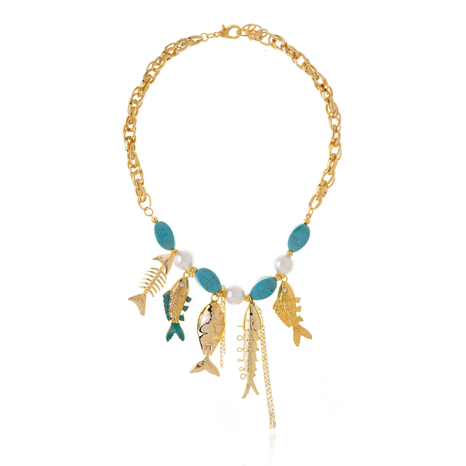 Cristina Sabatini - Algarve Necklace Turqouise